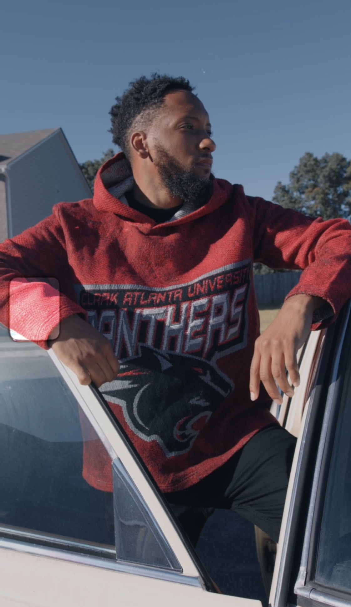 Clark Atlanta University Tapestry Hoodie Sweater