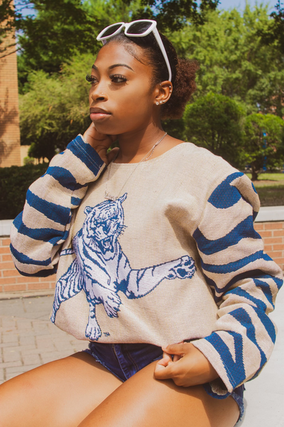Jackson State Tiger Tapestry Sweater